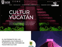 Tablet Screenshot of culturyucatan.com